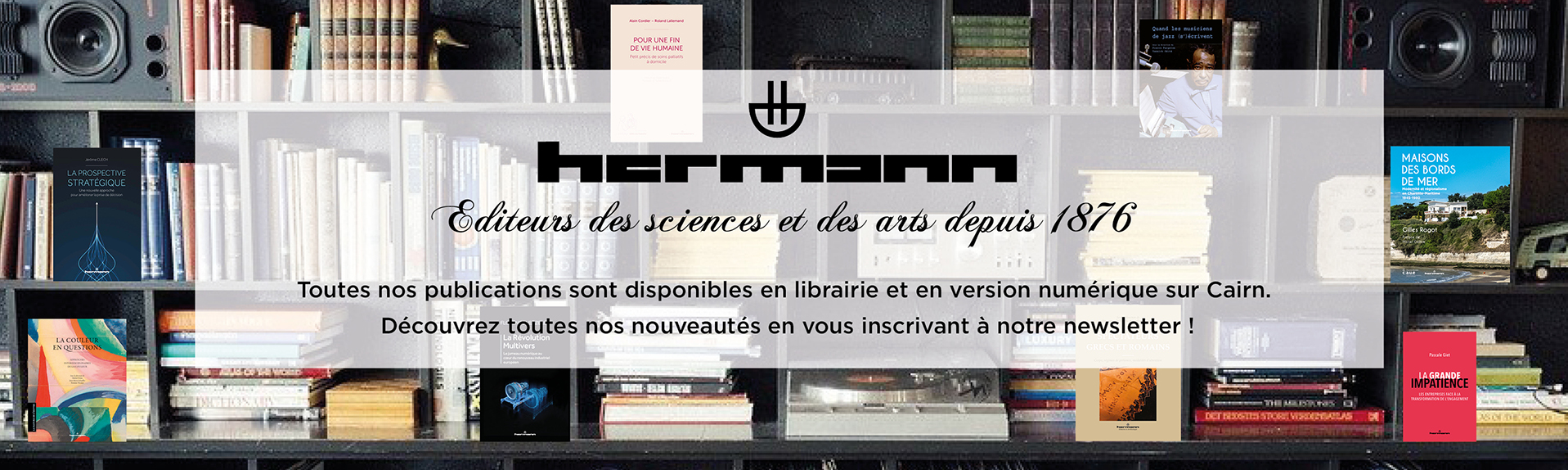 Bienvenue sur le site des éditions Hermann ! 